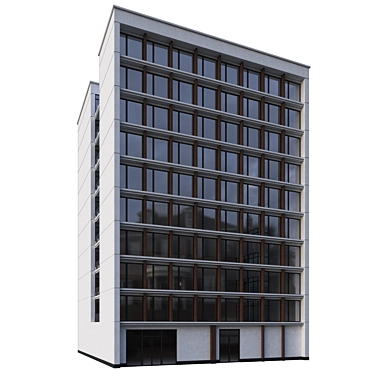 Sleek Office Building No.1 3D model image 1 