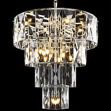 Eichholtz Amazone Chandelier: Elegant Lighting Statement 3D model image 1 