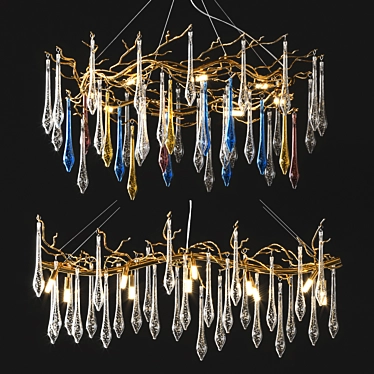 Luxurious Crystal Collection 3D model image 1 