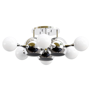 Miolla 3972 - Exquisite Ceiling Chandelier 3D model image 1 