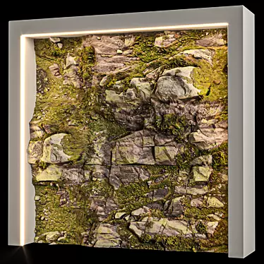 3D Stone Wall Model-2021 3D model image 1 