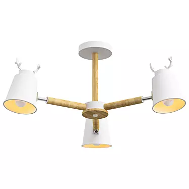 Sleek Deer B Model: High-Quality Design 3D model image 1 