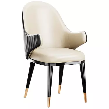 Luxury Diva Chair: Elegant and Comfortable 3D model image 1 