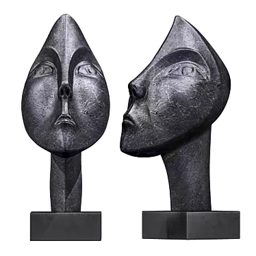 Sculpture Black Russian