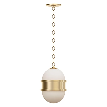 Elegant Cristof Pendant Light 3D model image 1 