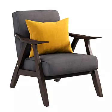 Hofstetter Armchair: Modern Comfort 3D model image 1 