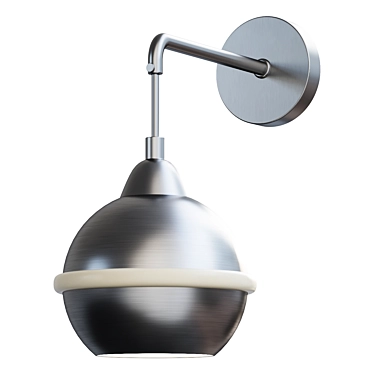 Modern Wall Lamp FR5004WL | Stylish Illumination 3D model image 1 
