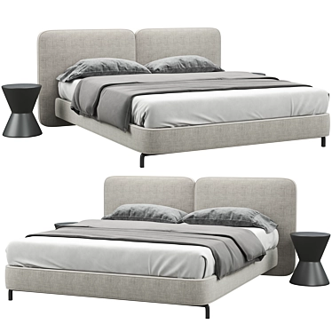 Tatlin Cover Minotti: Sleek, Stylish, Versatile 3D model image 1 