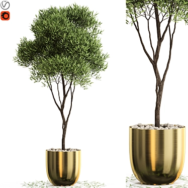 Exquisite Greenery Set: 674 3D model image 1 