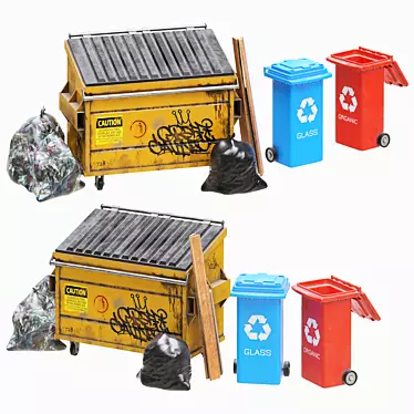 Waste container Gondola