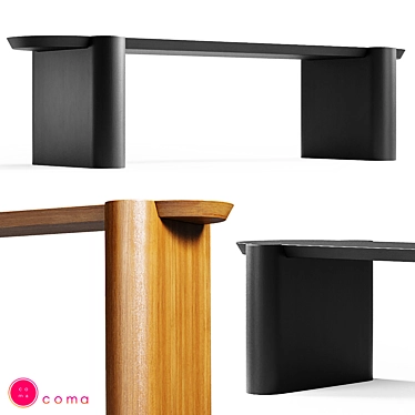 Modern RT 07 Table: Customizable, Stylish 3D model image 1 