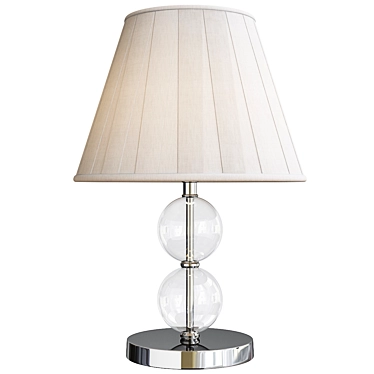 Elegant Lombard Table Lamp 3D model image 1 