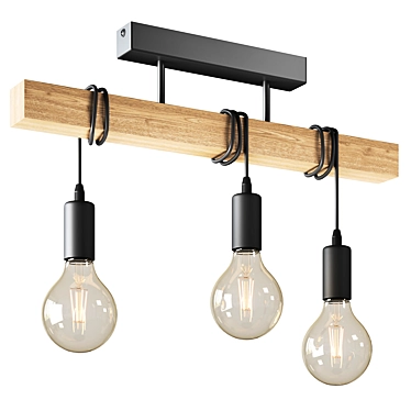 Eglo Townshend 32915 Pendant Light 3D model image 1 