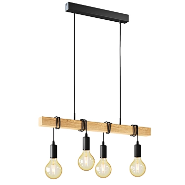 Eglo Townshend Pendant Light Fixture 3D model image 1 