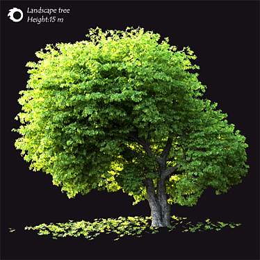 Majestic 2014 Coronation Landscape Tree 3D model image 1 