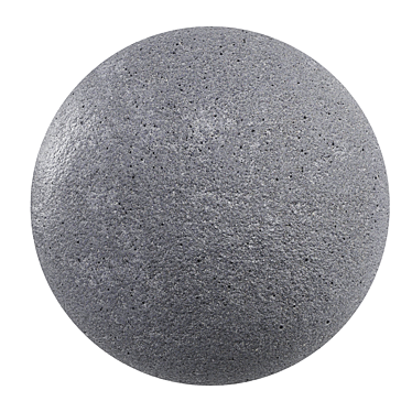 Seamless PBR Concrete Material Pack 3D model image 1 