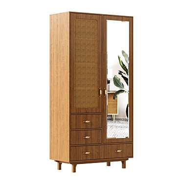 Rattan Cupboard