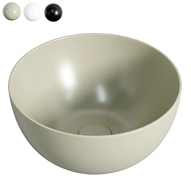 Salenzi Unica Round Sink Set 3D model image 1 