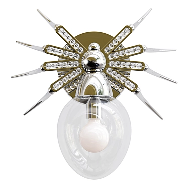 Divinare Spiders Invasion Wall Light 3D model image 1 