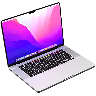 Apple Mac Book Pro 2022: 3D Render 3D model image 1 