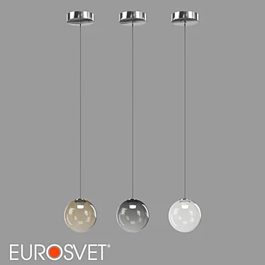 Eurosvet LED Pendant Light Wonder 3D model image 1 