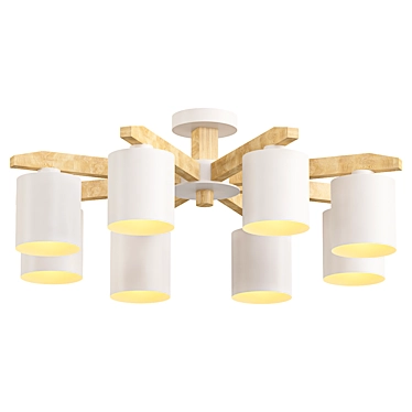 Designer Criss Model Lamp 3D model image 1 