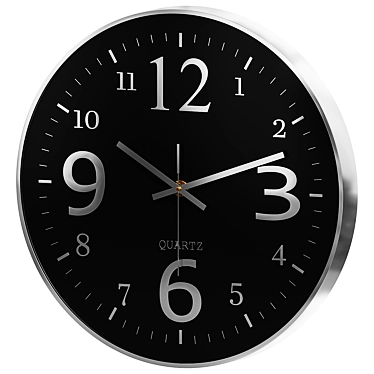 Elegant Wall Clock L924J-2 3D model image 1 