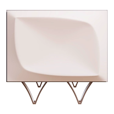 Quadra Garda Decor Nightstand 3D model image 1 