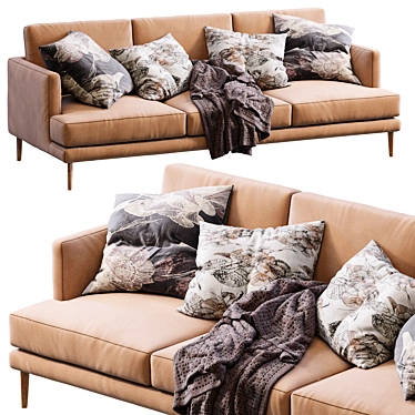 Bonaldo Paraiso Modern Sofa, 2013 3D model image 1 