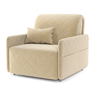 Boston Convertible Armchair Bed 3D model image 1 