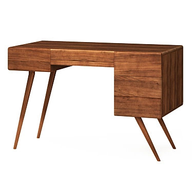 Hackney Writing Desk 3D model image 1 