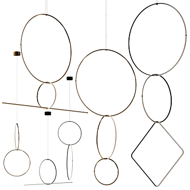 Flos Arrangements Collection Lighting Fixtures 3D model image 1 