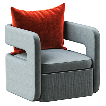 Luxe Armchair San Marino 2015 3D model image 1 