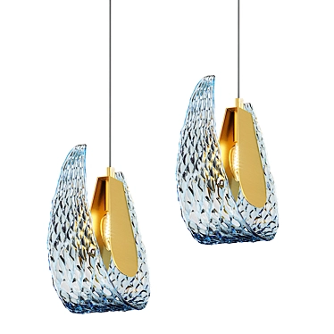 Luminous Lucia Pendant Light 3D model image 1 