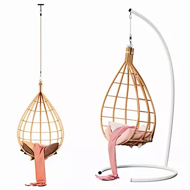 Nest Hanging Rattan Chair