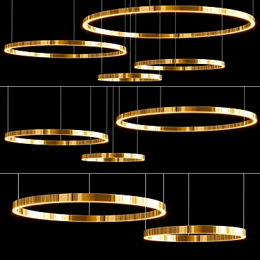 Modern Cruise LED Lamp 3D model image 1 