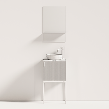 Grate Prime Bathroom Furniture Set 3D model image 1 