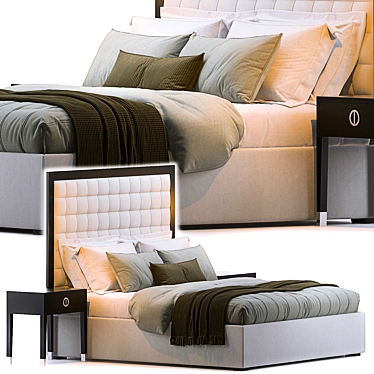 London Bed by Sofa Company 3D model image 1 