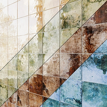 Ivy Hill Tile Geometric Mosaic 3D model image 1 