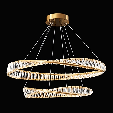 Contemporary Crystal Chandelier