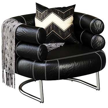 Modern Bibendum Chair 3D Model 3D model image 1 