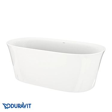 DURAVIT White Tulip Freestanding Bathtub 3D model image 1 