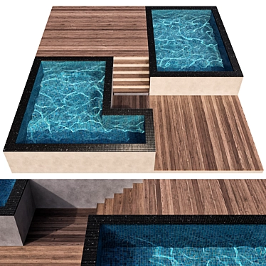 Crystal Clear Pool Model 3D model image 1 