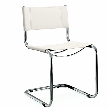 Stylish Bauhaus Stam Chair 3D model image 1 