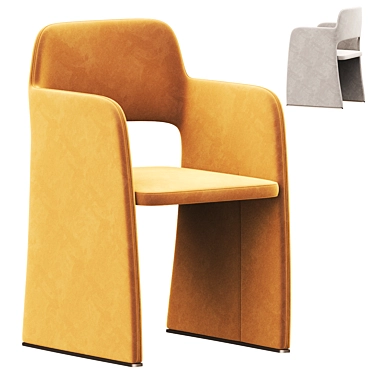 CAMERICH ECHO Chair: Modern Armchair 3D model image 1 