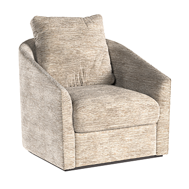 Bernhardt Astoria Swivel Chair 3D model image 1 