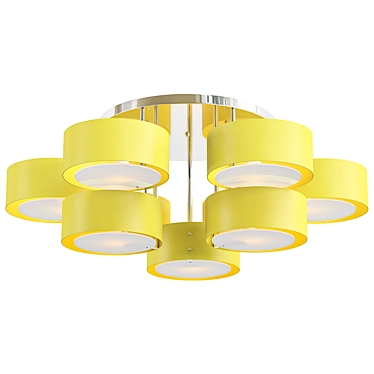 Evolution Foresta SL483 Ceiling Chandelier 3D model image 1 