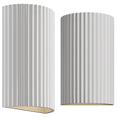 Elegant Tumwater Sconce Light 3D model image 1 