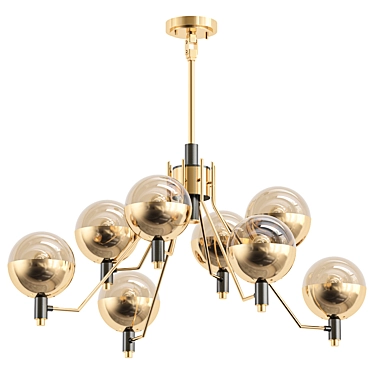 Elegant Designer Tum Lamp Model 3D model image 1 