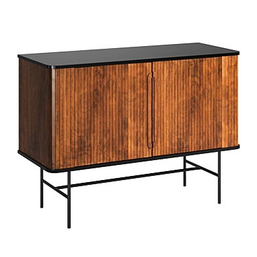 Medina Modern 2-Door Sideboard 3D model image 1 